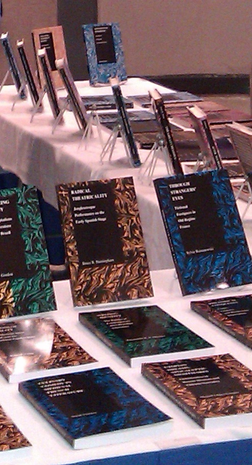 Book display at Kentucky Language Conference 2011